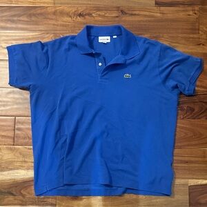 Lacoste Men's Vibrant Blue Polo Shirt